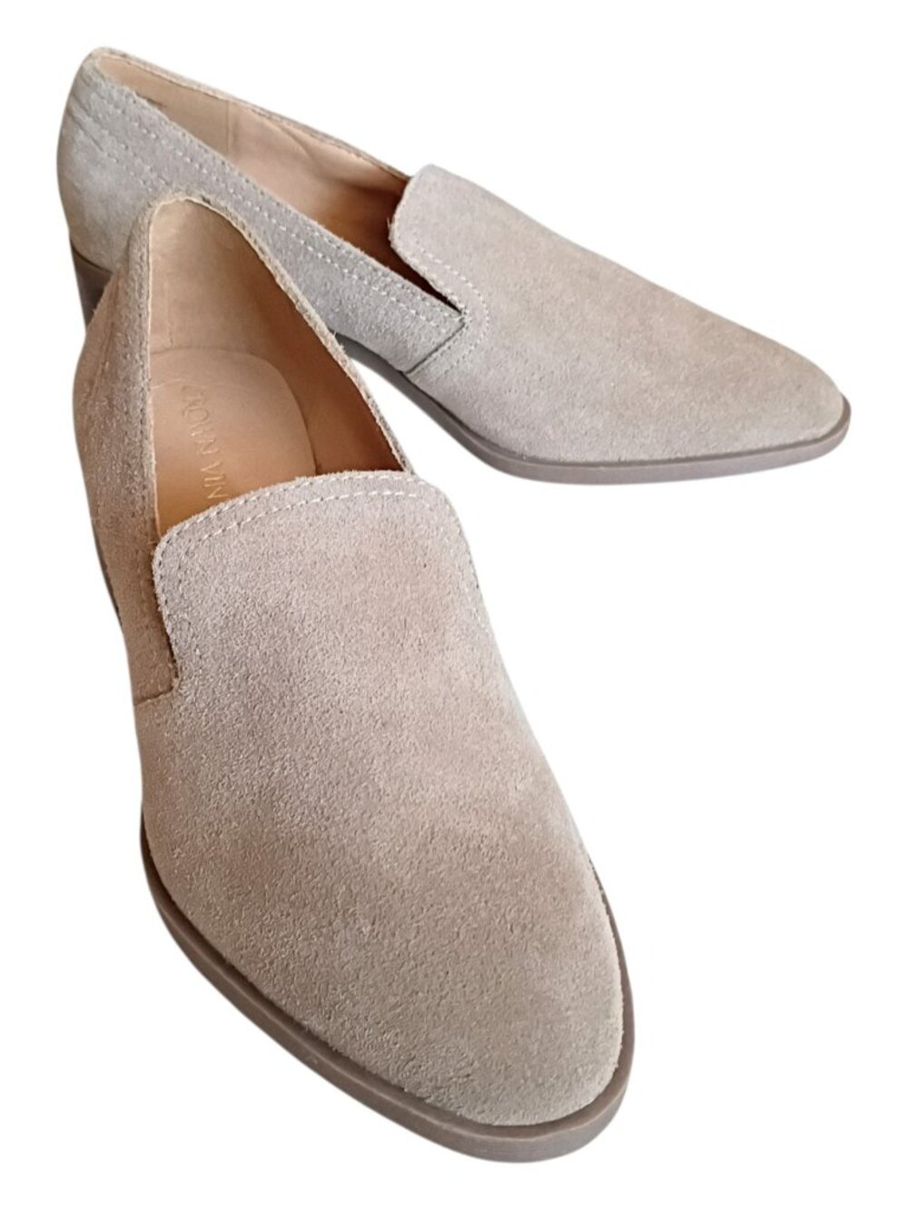 CROWN VINTAGE Women's Samali Loafer Taupe Sz 9 / 40